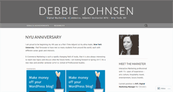 Desktop Screenshot of debbiejohnsen.com